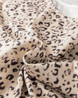 Leopard Side Tie Sleeveless Top