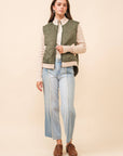 63004P - Crop Baggy Wide Leg Dad Jeans: LIGHT WASH