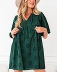 Beth Sleeve Swing Mini Dress