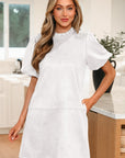 Trinity Sleeve Shift Mini Dress