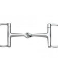 Centaur Metalab Jointed Barrel Dee Stainless Steel Jointed Horse Bit