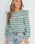 Amalia Long Sleeve Blouse Long Sleeve Top