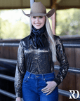 COBRA SPARKLE PERFORMANCE RODEO SHIRT