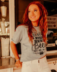 Country Music and Beer Graphic Tee