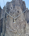 Cowboy Boot Pendant Necklace