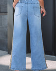 Avianna Panel Wide Leg Jeans