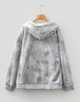 Plus Size Camo Woodland Oversize Hoodie