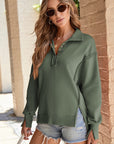 Luminy Baggy Sweatshirt with Slits