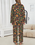 Baha Ranch Colores De Mexico - Mexican Culture Satin Pajamas