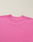 Noelle Ruffle Short Sleeve Sweater