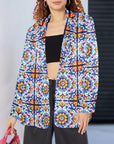 Baha Ranch Blues Talavera Women's Blazer