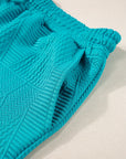 Allie Textured Ruffle Lounge Set
