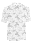 Shadow Bronc Men's Western Polo Shirt