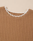 Sophia Knit Short Sleeve Sweater