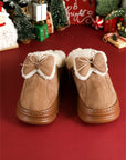 Brynlee Bow Decor Clog Slippers
