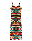Baha Ranch Santa Fe Western Maxi Sun Dress