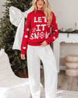 Tiffany Christmas Holiday Loose Sweater