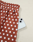 Polka Dot Top and Shorts Set