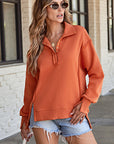 Luminy Baggy Sweatshirt with Slits