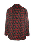 Baha Ranch Colores De Mexico Red Rose Blazer