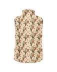 Baha Ranch Longhorn Cactus Women's Western Puffy Vest