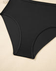 Solid Ricrac Trim Flared Tankini Top Set