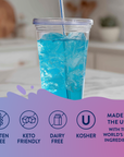 Sugar Free Mermaid Hydration Syrup with Electrolytes 375 ml