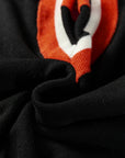 Scarlett Striped Trim Varsity Sweater