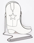 Cowboy Boots Crossbody Chain purse