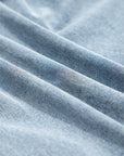 Clare Sleeveless Ruffled Chambray Dress