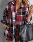 Rowan Fiery Plaid Print Shirt