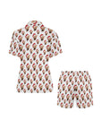 Highland Christmas Cow Women's Western Pajama Set