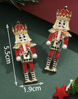 Adelyn alloy Gem Holiday Earrings