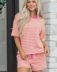 Estelle Casual Terry Short Lounge Set