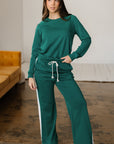Aileen Solid Color Pullover Top