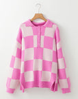 Harper Collared Drop Shoulder Sweater