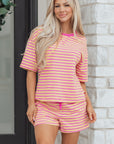 Estelle Casual Terry Short Lounge Set