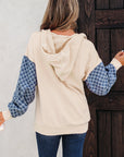 Adalynn Kangaroo Half Zipper Hoodie