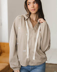 Rayna Embroidered Zip Up Jacket