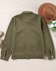 Remi Zip Up Flap Shirt
