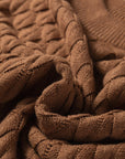 Malaysia Ribbed Short Sleeve Sweater