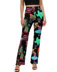 Baha Ranch Neon Vegas Flare Pants