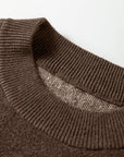 Renata Ribbed Edge Knit Sweater