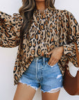 Alaiya Balloon Sleeve Casual Shirt