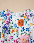 Floral Cap Sleeve Boydycon Mini Dress