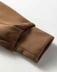 Solid V-Neck Top and High Waist Pants Set