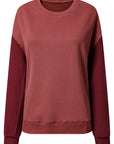 Ella Patchwork Drop Shoulder Pullover