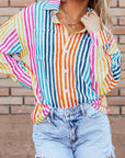 Winter Drop Shoulder Loose Shirt