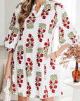 Catalina Sleeve Loose Mini Dress
