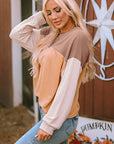 Adaline Ribbed Loose top Long Sleeve Top